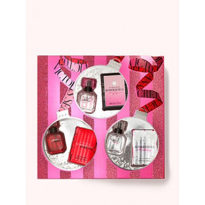 VICTORIA'S SECRET SET: Bombshell EDP 7.5ml + Bombshell Intense EDP 7.5ml + Bombshell Holiday EDP 7.5ml